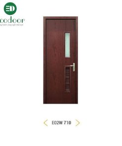 Cửa gỗ nhựa chống nước Ecodoor E02W710