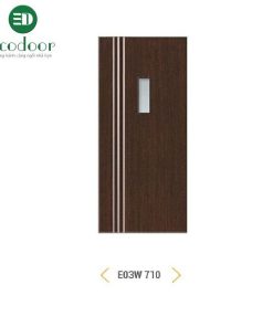 Cửa gỗ nhựa chống nước Ecodoor E03W710