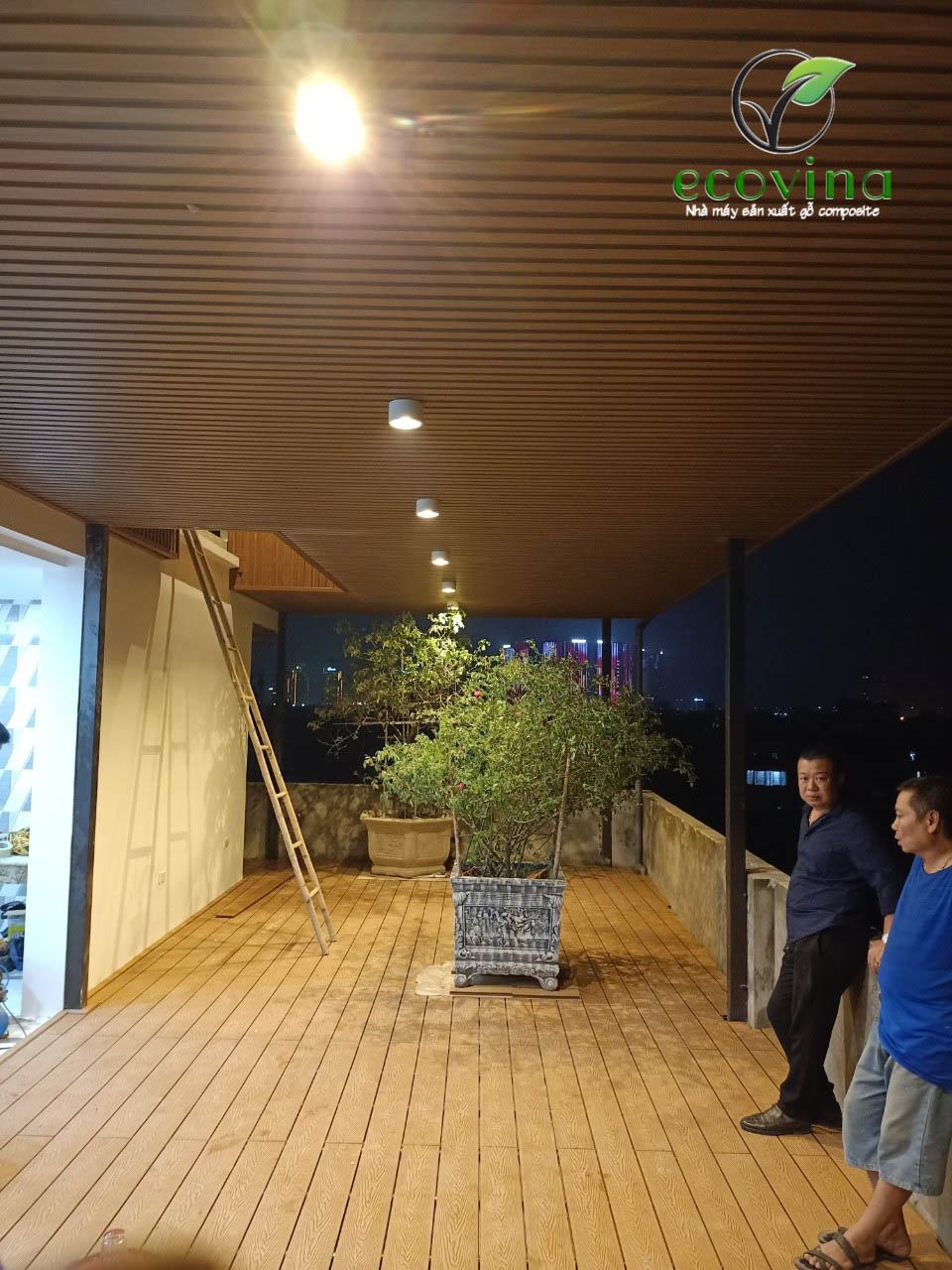 Tấm ốp gỗ nhựa ngoài trời Asa, nano, Co-extrusion WPC