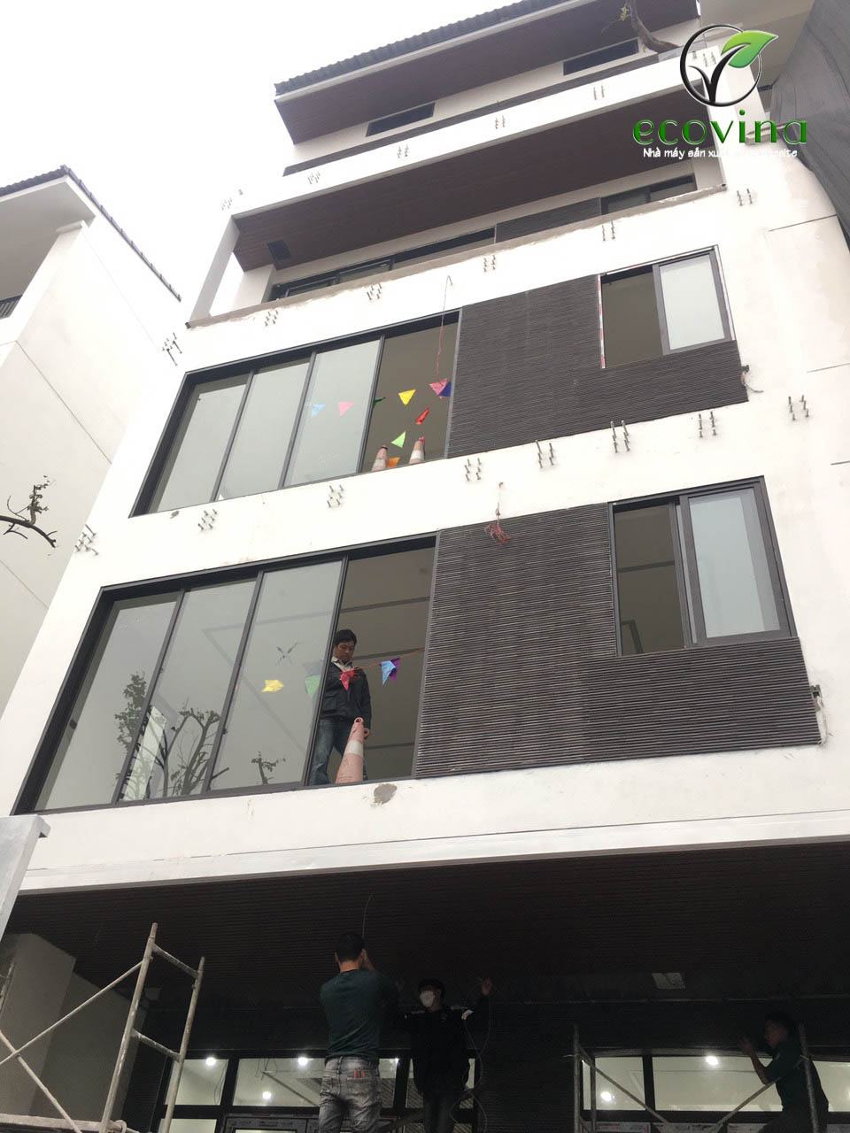 Tấm ốp gỗ nhựa ngoài trời Asa, nano, Co-extrusion WPC