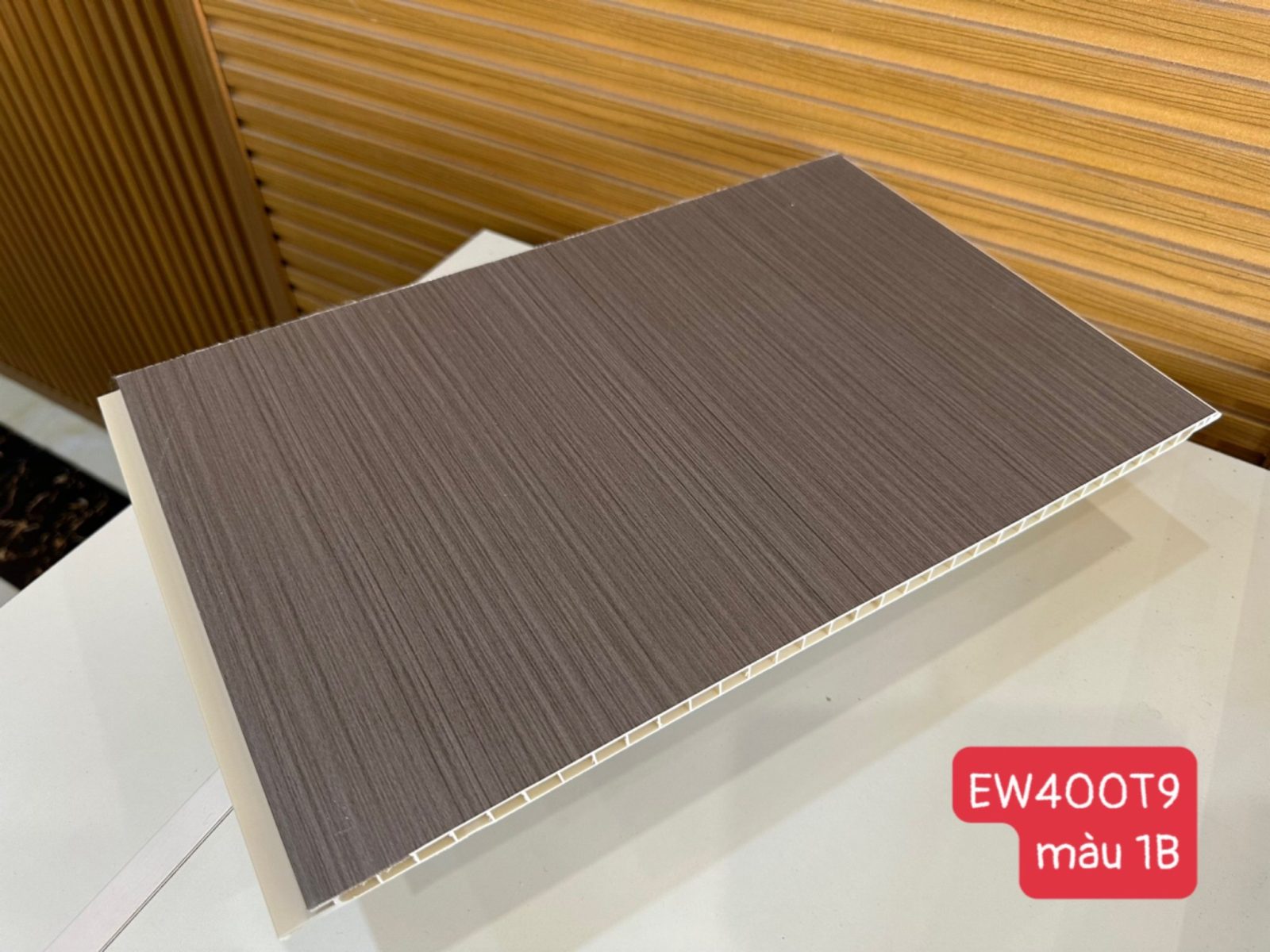 Tấm ốp gỗ nhựa ngoài trời Asa, nano, Co-extrusion WPC