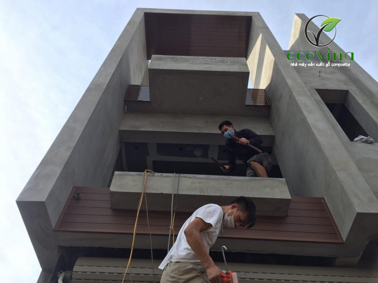 Cung cấp gỗ nhựa composite, tấm ốp gỗ nhựa ngoài trời tại Bắc Giang