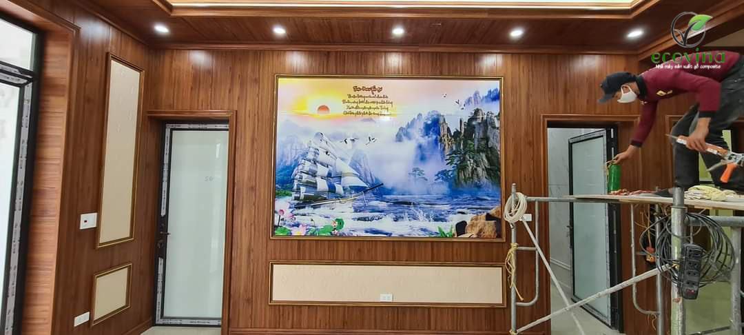 Tấm nhựa ốp tường nội thất