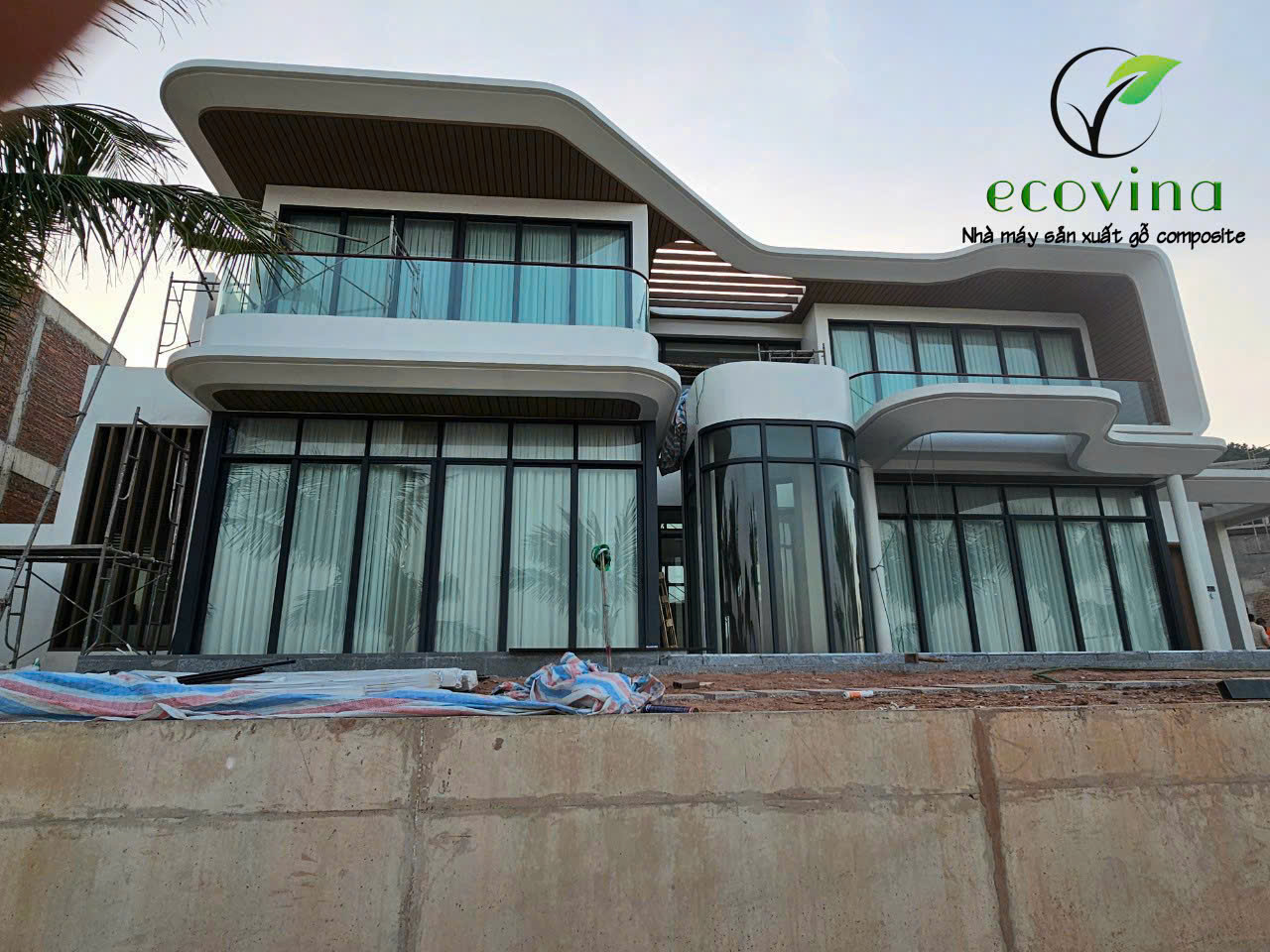 1 số dự án dòng gỗ nhựa PE của ecovina